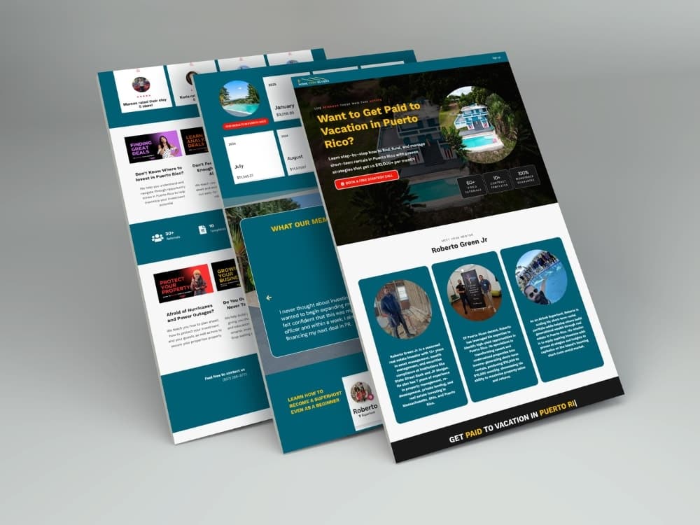 Executive Coaching Website